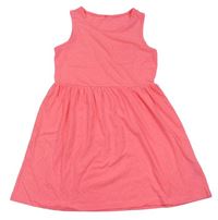 Neonově růžové šaty s kapsičkou George