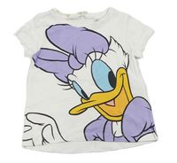 Bílé tričko s Daisy H&M