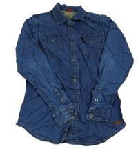 Tmavomodrá košile riflového vzhledu S. Oliver