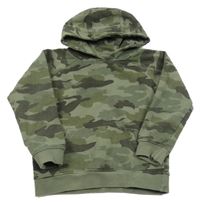 Army mikina s kapucí M&Co.