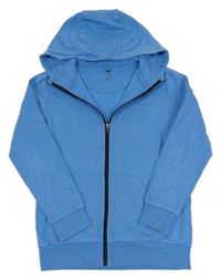 Modrá propínací mikina s kapucí F&F