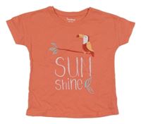 Korálové tričko s tukanem Impidimpi