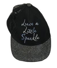 Černá kšiltovka s třpytkami a nápisem Page One Young