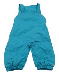 Tyrkysové šusťákové funkční laclové oteplovačky Trespass