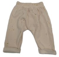 Smetanové tepláky s hvězdičkami Vertbaudet