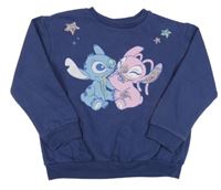 Tmavomodrá mikina se Stitchem George