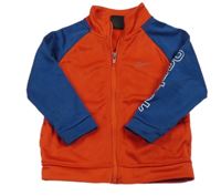 Červeno-modrá propínací thermo mikina Reebok