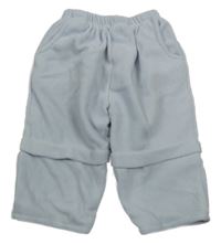 Světlemodré fleecové tepláky St. Bernard