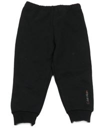 Černé zateplené tepláky Calvin Klein