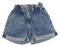 Modré riflové kraťasy Page one young