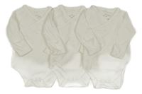 3set - 3x Bílé zavinovací body 