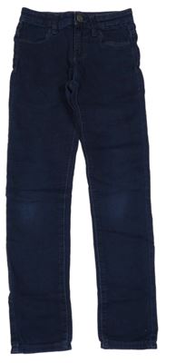 Tmavomodré elastické skinny rifle C&A
