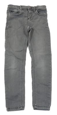 Šedé teplákové skinny rifle C&A