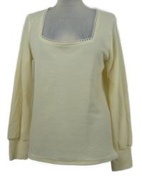 Dámský smetanový lehký svetr 