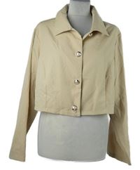 Dámská béžová crop halenka Shein 