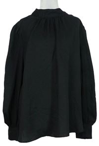 Dámská černá vzorovaná halenka zn. H&M