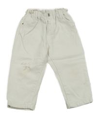 Bílé paper bag rifle Zara