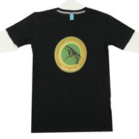Černé tričko s hadem Spread Shirt
