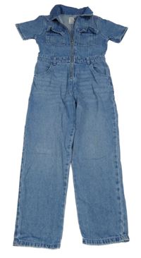 Modrý riflový overal Denim Co.