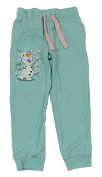Mintové tepláky s Frozen 