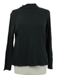 Dámské antracitové žebrované triko Shein