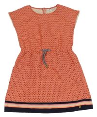 Růžové šaty s kapsami Tom Tailor