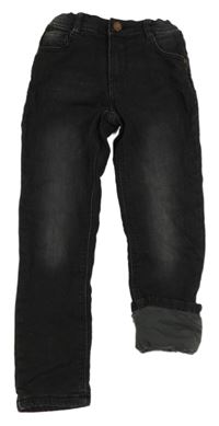 Černošedé teplákové podšité rifle Topolino