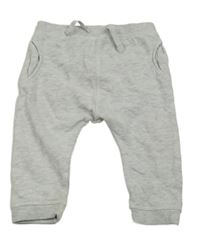 Světlešedé melírované tepláky Next