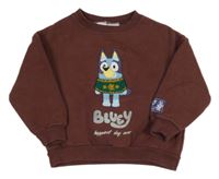 Vínová mikina s Bluey Zara 