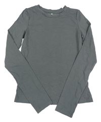 Šedé triko H&M