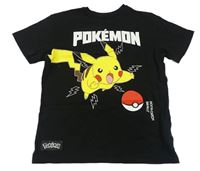 Černé tričko s Pikachu C&A