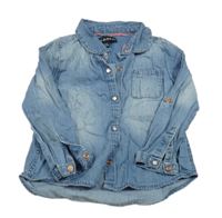 Modrá riflová košile Denim Co. 