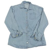 Světlemodrá riflová košilová bunda LCW 