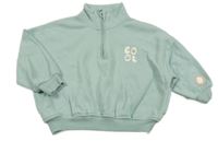 Světlezelená oversize mikina s nápisem George 