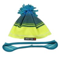 Barevná pruhovaná fleecová ušanka Lego