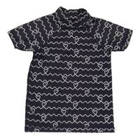 Fialové vzorované UV tričko Lupilu 