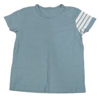 Světlemodré tričko s proužky 