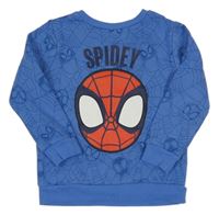 Modrá mikina se Spider-manem George 