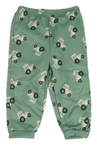 Olivové tepláky s traktory SHEIN