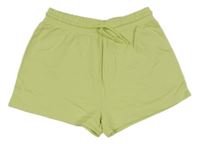 Světlezelené teplákové kraťasy Next