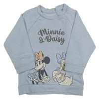 Světlemodrofialová mikina s Minnie a Daisy George