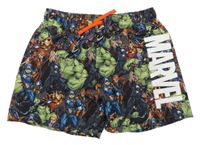 Barevné plážové kraťasy se superhrdiny Marvel H&M