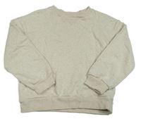 Světlešedá melírovaná mikina H&M