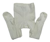 Bílé punčocháče H&M