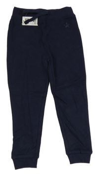 Nové - Tmavomodré tepláky s výšivkou Dunnes