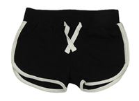 Černé teplákové kraťasy Primark