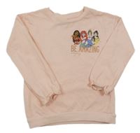 Růžová mikina s Disney princeznami George