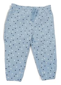 Světlemodré tepláky se srdíčky Primark