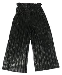 Černé plisované culottes kalhoty George