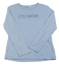Světlemodré triko s nápisem H&M